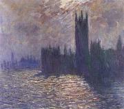 Claude Monet Houses of Parliament,Reflections on the Thames Germany oil painting artist